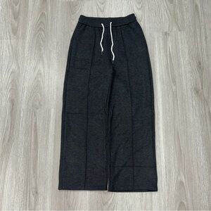 Women's Wide-Leg
Drawstring Sweatpants — Size L